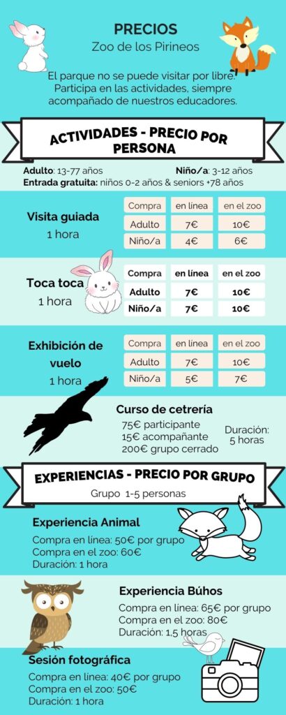 Precios OK | Visitar Zoo del Pirineu